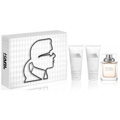 Karl Lagerfeld for Her Eau de Parfum 85ml + Body Lotion 100ml + Shower Gel 100ml дамски комплект