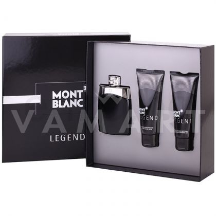 Mont Blanc Legend Eau de Toilette 100ml + Shower Gel 100ml + After Shave Balm 100ml  мъжки комплект