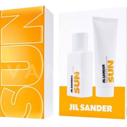 Jil Sander Sun Eau de Toilette 75ml + Shower Gel 75ml дамски комплект