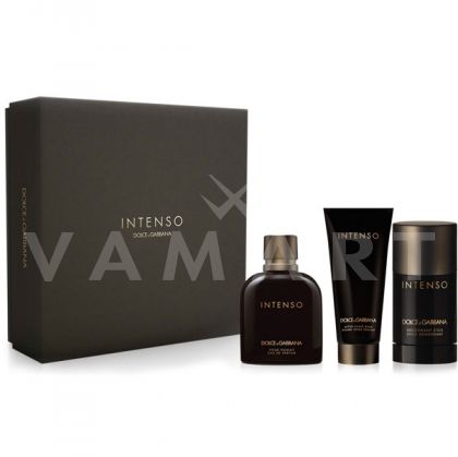 Dolce & Gabbana Intenso Pour Homme Eau de Parfum 125ml + Deodorant Stick 75ml + Shower Gel  50ml мъжки комплект