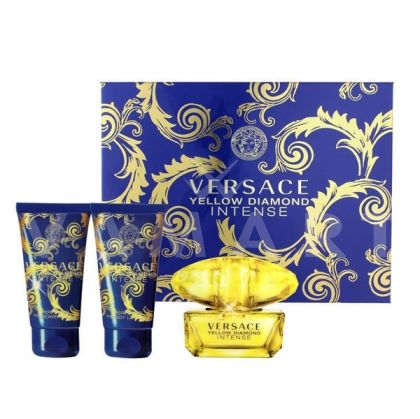 Versace Yellow Diamond Intense Eau de Parfum 50ml + Shower Gel 50ml + Body Lotion 50ml дамски комплект