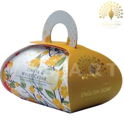 The English Soap Company Luxury Gift Zinnia & White Cedar Луксозен сапун 260g