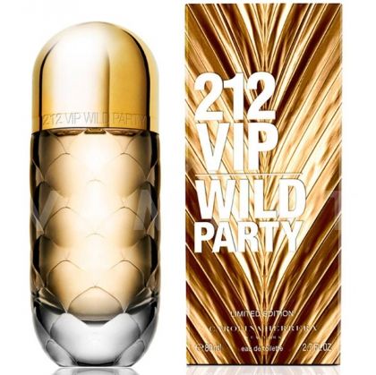 Carolina Herrera 212 VIP Wild Party Eau de Toilette 80ml дамски без опаковка