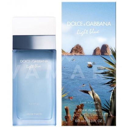 Dolce & Gabbana Light Blue Love in Capri Eau de Toilette 100ml дамски без опаковка