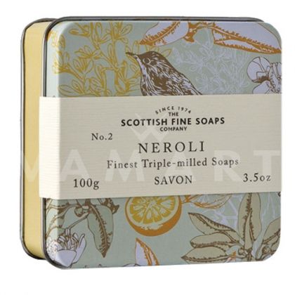 Scottish Fine Soaps Сапун в метална кутия Neroli 100g 