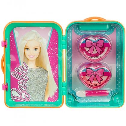 Markwins Barbie Fab Mini Trolley Детски козметичен комплект за устни