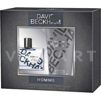 David Beckham Homme Eau de Toilette 30ml + Shower Gel 200ml мъжки комплект