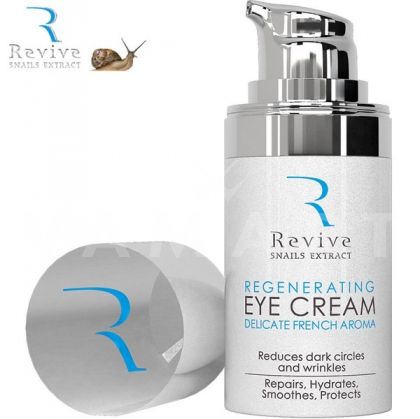 Revive Snails Extract Delicate French Aroma Regenerating Eye Cream Регенериращ околоочен крем с 100% екстракт от охлюви