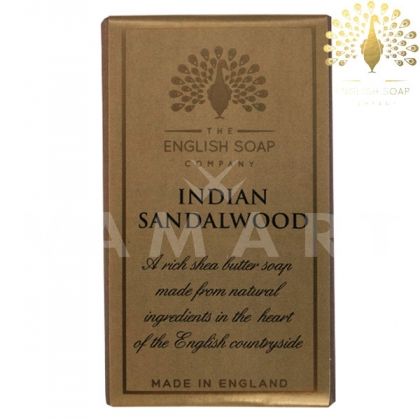 The English Soap Company Pure Indian Sandalwood Луксозен растителен сапун 190g