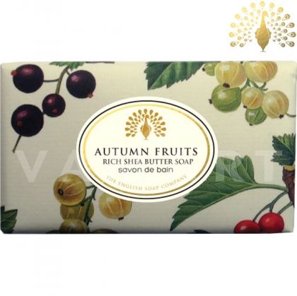 The English Soap Company Vintage Autumn Fruits Луксозен сапун ексфолиращ 200g
