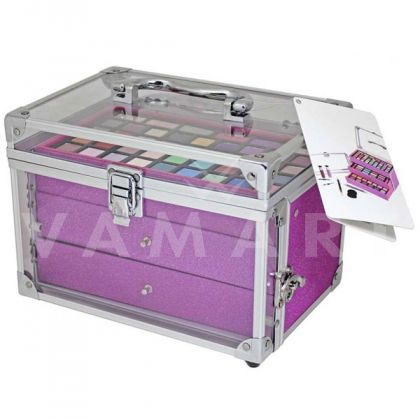 Makeup Trading Beauty Case II Козметичен комплект с прозрачно куфарче