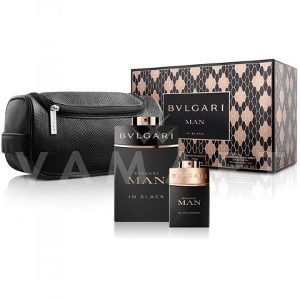 Bvlgari Man In Black Eau de Parfum 100ml + Bvlgari Man Black Orient Eau de Parfum 15ml + Несесер мъжки комплект