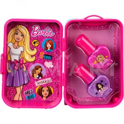 Markwins Barbie Fab Mini Trolley Nail Set Детски козметичен комплект за нокти