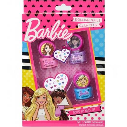 Markwins Barbie Doll Nails set Детски козметичен комплект за нокти