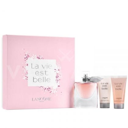 Lancome La Vie Est Belle Eau de Parfum 75ml + Body Lotion 50ml + Shower Gel 50ml дамски комплект