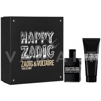 Zadig & Voltaire This is Him Eau de Toilette 50ml + All Over Shower Gel 100ml мъжки комплект