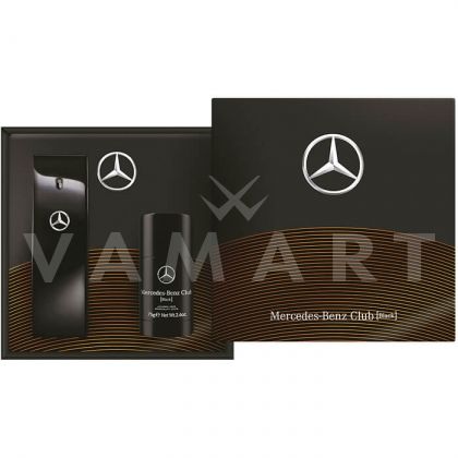 Mercedes Benz Club Black Eau de Toilette 100ml + Deodorant stick 75ml мъжки комплект