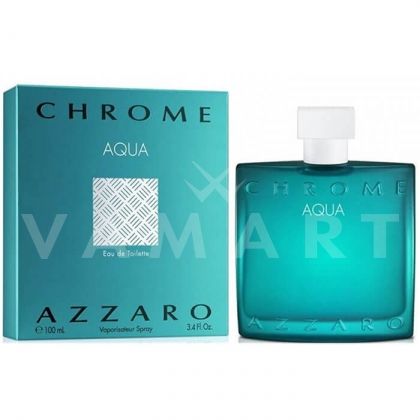 Azzaro Chrome Aqua Eau de Toilette 100ml мъжки без опаковка