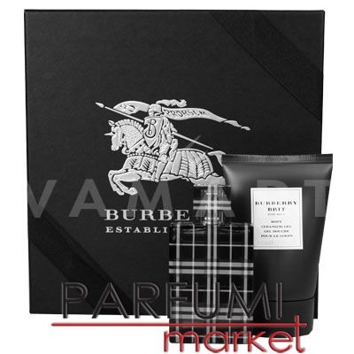 Burberry Brit For Men Eau de Toilette 50ml + Shower Gel 100ml мъжки комплект