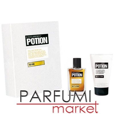 Dsquared2 Potion Eau de Parfum 50ml + Shower gel 100ml мъжки комплект