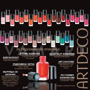 Artdeco Art Couture Nail Lacquer Лак за нокти 695 blackberry