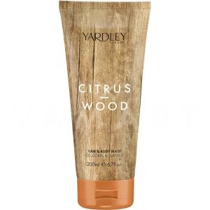 Yardley London Citrus and Wood Hair & Body Wash 200ml мъжки