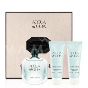Armani Acqua di Gioia Eau de Parfum 50ml + Body Lotion 75ml + Shower Gel 75ml дамски комплект