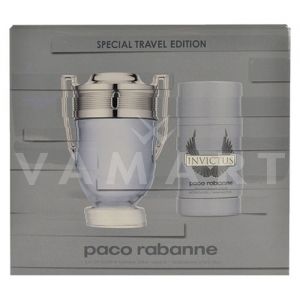 Paco Rabanne Invictus Eau de Toilette 100ml + Deodorant Stick 75ml мъжки комплект