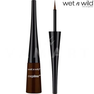 Wet n Wild MegaLiner Liquid Eyeliner Очна линия 8721 Dark Brown