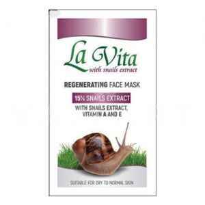 Revive La Vita Snails Extract Regenerating Face Mask Регенерираща маска за лице с 15% екстракт от охлюв