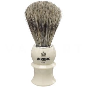 Kent. Shaving Brushes White socket Четка за бръснене бяла за гел
