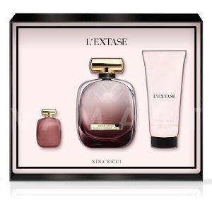 Nina Ricci L'Extase Eau de Parfum 80ml + Eau de Parfum 10ml + Body Lotion 100ml дамски комплект
