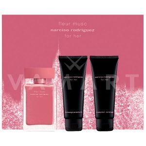 Narciso Rodriguez Fleur Musc for Her Eau de Parfum 50ml + Body Lotion 75ml + Shower Gel 75ml дамски комплект