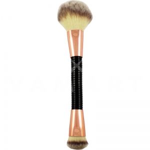 Makeup Revolution London Flex Dual Brush 01 Blend and Buff Четка за фон дьо тен и контуриране