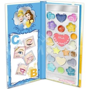 Markwins Disney Princess Enchanting Beauty Book Cinderella & Belle Makeup Set Детски козметичен комплект