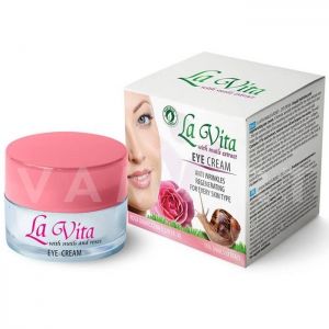 Revive La Vita Snails & Roses Anti Wrinkles Regenerating Day & Night Face + Eye Cream с 15% екстракт от охлюви