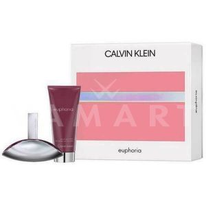 Calvin Klein Euphoria Eau de Parfum 50ml + Body Lotion 100ml дамски комплект 