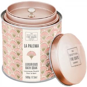 Scottish Fine Soaps La Paloma Luxurious Bath Soak 500g Луксозна пудра за вана с био нектар от агаве