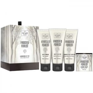 Scottish Fine Soaps Frosted Forest Luxurious Gift Set Козметичен комплект за тяло 4 продукта
