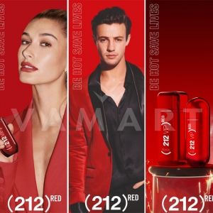 Carolina Herrera 212 VIP Black Red Eau de Parfum 100ml мъжки без опаковка