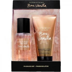 Victoria's Secret Bare Vanilla Set Fragrance Lotion 75ml + Fragrance Mist 75ml