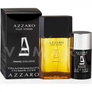 Azzaro pour Homme Eau de Toilette 100ml + Deodorant Stick 75ml мъжки комплект