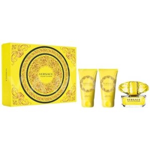 Versace Yellow Diamond Eau de Toilette 50ml + Body Lotion 50ml + Shower Gel 50ml дамски комплект