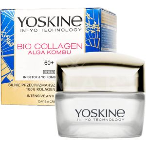 Yoskine Bio Collagen Alga Kombu Intensive Lifting Anti-Wrinkle Day Biocream 60+ Дневен интензивен лифтинг крем против бръчки с морски колаген 50ml