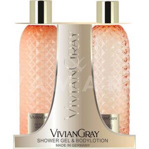 Vivian Gray Gemstone Neroli & Amber Body Lotion 300ml + Shower gel 300ml Подаръчен комплект