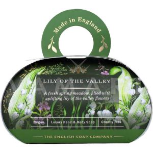 The English Soap Company Luxury Gift Lily of the Valley Луксозен сапун 260g