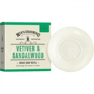 Scottish Fine Soaps Vetiver & Sandalwood Shave Soap 100g Сапун за бръснене