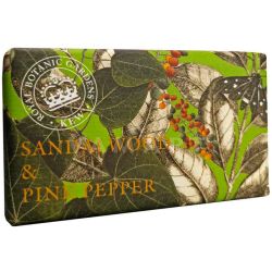 The English Soap Company Kew Royal Botanic Gardens Sandalwood & Pink Pepper Луксозен сапун 240g