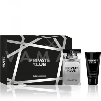 Karl Lagerfeld Private Klub for Men Eau de Toilette 50ml + Shower Gel 100ml мъжки комплект 