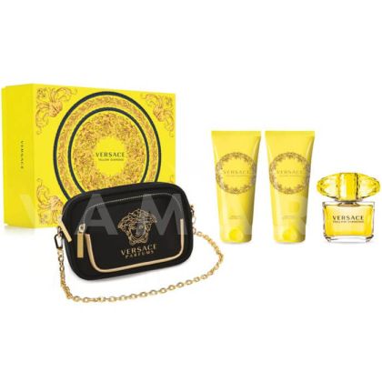 Versace Yellow Diamond Eau de Toilette 90ml + Body Lotion 100ml + Shower Gel 100ml + bag